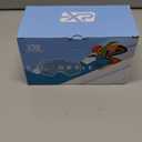 EXP VISION Snowboard Ski Goggles Men Women Youth, Anti Fog OTG Winter Snow Goggles Spherical Detachable Lens (Pink)