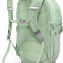 The North Face Recon Laptop Pack, Misty Sage Dk Hth/Meld Gy-NPF, OSFA | Commuter Travel Bag, 18" Laptop Sleeve, Water-Repellent, One Size