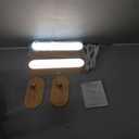 Hensam Battery Operated Wall Sconces, Wireless LED Wall Sconce Set of Two for Bedroom, Rechargeable Wall Lights for Picture, 5 Modes Dimmable Wall Lamps for Living Room, 2 Pack (Amber)