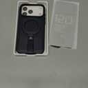 For iPhone 17 Pro Max Leather Case with Stand, Anti-Slip Grip Ring, Fits for MagSafe (Blue, IP17 Pro Max-6.9inch)