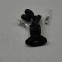 Replacement Suitcase Wheels Plastic for DIY Repair, 360 Swivel Wheel Replacement Luggage Travel Casters, Black Spinner Suitcase Caster for Luggage, V206