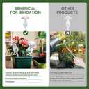 Plant Watering Globes-4pcs Self Watering Planter Insert,Plant Watering Devices,Glass Watering Bulbs for Indoor Plants,Mushroom Watering Globes,Top-Fill Watering
