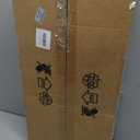 Vintage Wood Pendant Light Fixtures, Modern Farmhouse Walnut Dining Room Chandelier, Mid-Century Ceiling Mount Hanging Light Fixture for Kitchen, Bedroom, Living Room, Foyer, Art Decor, Black (Bottle Shape)