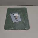 ZLR Silicone Dish Drying Mat for Kitchen Counter, Eco-Friendly Fast Dry Dish Mat, Easy Clean Multi Usage Drying Matt, Heat Resistant Trivet, 6" x 12" Extra Small, Cassava White