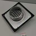 Amazon.com: QWENETO Upgraded 4" Stainless Steel 304 Dryer Vent Cover Outdoor - Rubber Cushioned Non-Return Flap (Noise Reduction) Air Vent with Built-in Fly Screen & 6 Screws for Bathroom Exhaust Vent Office Home : Appliances