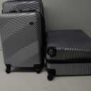 Travelhouse Vienna Hardside Spinner Silver Luggage Set 3 Pieces