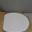 Bemis 400TTA Economy Durable Wood Toilet Seat, Made in USA, Round, White