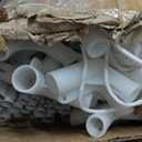 HOTEEL 10'x30' Canopy Party Tent with 6 Removable Sidewalls, Outdoor Event Tent for Weddings, BBQ, Parties, Patio Camping Gazebo, Waterproof, White