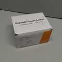 U-100 Disposable Syringes with Needle,1ml/cc,30G 5/16" (8mm), Individually Wrapped  100 Pack| Lab Supplies