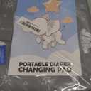 Baby Portable Changing Pad Travel - Waterproof Compact Diaper Changing Mat with Built-in Pillow - Lightweight & Foldable Changing Station, Newborn Shower Gifts