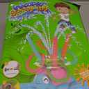 4-in-1 Turtle Water Sprinkler for Kids Summer Toys, Outdoor Toys for Toddlers, Kids Sprinkler Water Toys, Backyard Games for Summer Fun, Backyard Games Splash Water Toys Gifts for Boys Girls Dogs (Pink)