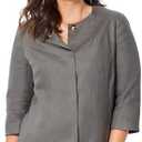 Burda Style X06034BURDA Misses' Collarless Coat and Jacket Sewing Pattern Packet, Design Code B6034, Sizes 18-28 (44-54)