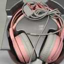 SOMIC G951s Pink Stereo Gaming Headset with Mic for PS4,Xbox,PC,Mobile Phone,3.5mm Noise Reduction Cat Ear Headphones Lightweight Over Ear Headphones for Woman