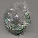 iDesign 3-Section Toothbrush Holder for Bathroom - Toothbrush Stand for Countertop, White/Chrome