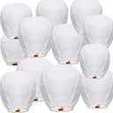 17 Pack Paper Lanterns Decorative Ball Round Paper Lantern for Wedding Birthday Party Home Decorations