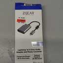 ZGear USB C to 3.5mm Audio Adapter and Power Converter For USB C to USB C