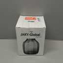 Black Grey Glass Vase for Flowers,Dark Grey Bud Tall Glass Vases,H-8.0" Simple Striped Design for Home Floor Decor,Farmhouse Decor, Centerpiece Coffee Table Decorations