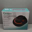 Shiatsu Foot Massager Electric Feet Massage Machine Deep Kneading Relief for Plantar Fasciitis Air Compression, 3 Heat Levels Relax for Home Office Use Gifts for Women Mom Dad Black Mothers Day Gifts