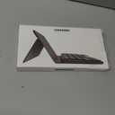 Doohoeek Universal Bluetooth Keyboard for Samsung Galaxy Z Fold, iPad mini 7 2024 & Phones, Dual Bluetooth Mini Keyboard with Any-Angle Kickstand & Leather Cover for Android, Windows and iOS (Black)