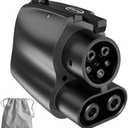Otytkgo 2025 Upgraded for Nacs to CCS Fast Charging Adapter,500A 1000V Nacs Dc Adapter for Tesla to CCS1 Supercharger,Compatible with Fit,Rivian,Nissan,Ford,Volvo,Hyundai,Kia,Acura GM EVs