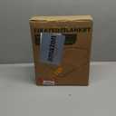 Electric Heated Blanket Twin Size 62"x84" - Dual-Sided with Microplush & Sherpa Fabric, 4 Heat Settings & 10 Hours Auto Off, Machine Washable - Iron Gray