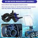 39-300 WMS Water Management Assembly with O-Ring Replacement Parts Rebuild Kit Fit for Zodiac Polaris 3900 P39 Sport Robotic Swimming Pool Cleaner Vacumm