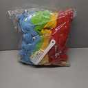 KaloKalo Macrame Wall Hanging Extra Large Handmade Tapestry Boho Decor Natural Cotton Rope Ball Textile Fiber Yarn Colorful Wall Art for Livingroom Bedroom Wedding Party 35.4" L by 33.8" H - Rainbow