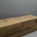 Prelit Artificial Full Christmas Tree 6FT with 2056 PE PVC Tips, Premium Pre-Lit Holiday Xmas Tree with 400 UL Incandescent Lights, Metal Hinges & Foldable Base for Home Office Party, Green