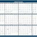House of Doolittle 2023 Laminated Wall Calendar, Reversible, Horizontal/Vertical, 24 x 37 Inches, January - December (HOD396-23)