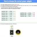 DC 19V Compatible for LG Monitor Power Cord UL Certificates, Replacement for 19Volt LG TV Power Supply 34" 32" 29" 27" 24" 23" 22" 20" 19" LED LCD Widescreen Ultrawide HDTV HD TV AC Power Adapter.