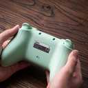 8Bitdo Ultimate 2C Hall Effect Joysticks and Hall Triggers Wireless Controller for Windows PC and Android, with Remappable L4/R4 Bumpers, Turbo function & Rumble vibration (Green)