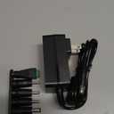 TKDY 24V 1.5A DC Power Supply Cord, fit for DC24V 1.5A 1A 0.5A LED Light Strip, 24 Volt Light Diffuser, 24 V Speakers and More, 100-240V 50/60hz 36W Power Adapter with 5 Tips (Not for Charging).