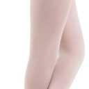 Capezio Little Girls' Hold & Stretch Footed Tight (Small, Ballet Pink)