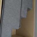 EHEYCIGA Dog Stairs for Bed 18" H, 4-Step Dog Steps for High Bed, Pet Steps for Small Dogs and Cats, Non-Slip Balanced Pet Ramp Indoor, Grey