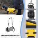 Dog Lift Harness,Dog Lift Sling,Full Body Support & Recovery Sling,Dog Lifter Vest Harness Can be Pulled,Carried,and Lifted Yellow XL