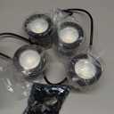 RGBW Low Voltage Landscape Lights, 16 Color Changing Outdoor In-Ground Lights IP67 Waterproof 12V-24V Landscape Spotlightst for Garden Yard Pathway Christmas(8 Pack)