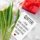 4 x Ithmahco Funny Retirement Card for Coworkers, Coworker Leaving Cards for Women Men, Farewell Gifts for Him Her, Happy Retirement Gifts for Teachers Boss Teacher Nurse