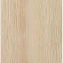 2 1/2"W x 6 1/2"H x 1"P Americraft Solid Hardwood Stain Grade Smooth Plinth Block with Squared Edge, White Oak