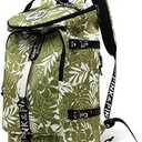 Kalesi Gym Duffle Bag Backpack 4-Way Waterproof With Shoes Compartment For Travel Sport Hiking Laptop (Olive-Green)