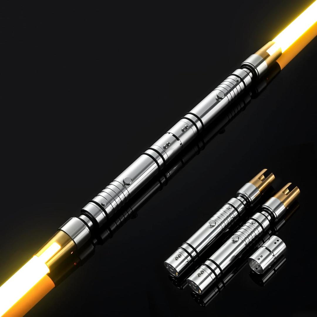 Upgraded XRGB 3.0 Motion Control Light Saber - Sensitive Smooth Swing Light Saber, Heavy Dueling, Infinite Color Changing, 16 Sound Fonts, Metal Hilt for Adults