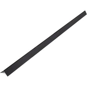 Aluminium Alloy Metal Corner Guards 10 Pcs Wall Corner Protector 1.2" x 1.2" x 48" Wall Corner Protection Decoration Black Pack of 10 Corner Guards 20 Ga/1 mm Thickness