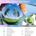 Epoxy Resin 1 Gallon - Crystal Clear Epoxy Resin Kit - Self-Leveling, High-Glossy, No Yellowing, No Bubbles, Perfect for Crafts, Table Tops, DIY 1:1 Ratio