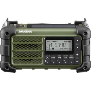 Sangean MMR-99 AM/FM-RBDS/Bluetooth/AUX/Weather/Multi-Powered Digital Tuning Emergency Radio