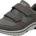 Skechers Men's Gowalk - Athletic Hook and Loop Walking Shoes | Two Strap Sneakers | Air-Cooled Foam, Size 12