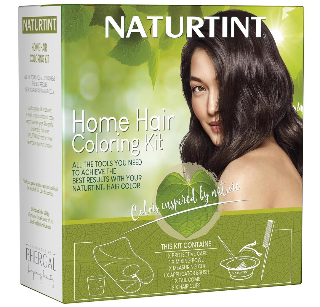 Naturtint Home Hair Coloring Kit  6-Piece, Reusable, Hair Color Application Kit