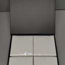 3-Ply White 200 Count Beverage Napkins w/Elegant Box; Eco-Friendly; 4.5"x4.5" Folded, 9"x9" Unfolded; Cocktail Napkins