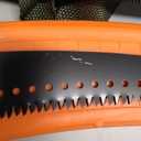 Pole Saws for Tree Trimming, 7.3-27 ft Manual Pole Saw Extendable Tree Trimmer, Long Branch Trimmer Tree Pole Pruner Saw Blades and Scissors Set for Pruning Palms and Shrubs (Orange)