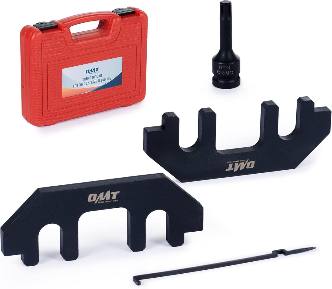 Orion Motor Tech Ford 3.5L 3.7L Timing Tool Kit, Camshaft Holding & Locking Tool Set Compatible with 3.5 EcoBoost 4V Engines, Replace 303-1248 303-1530 for Ford Lincoln Mercury