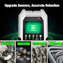 Stud Finder Wall Scanner 5 in 1 Multifunctional Upgraded Smart Wall Scanner, Stud Sensor Beam Detector with Battery for Wood Metal and AC Wire Detection, Comes with HD LCD Display and Audio Alarm