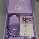 Gifts for Women, Mom, Wife, Girlfriend, Sister, Her - Happy Birthday, Christmas, Valentine's Day, Mothers Day Gifts - Lavender Spa Gift Basket Set